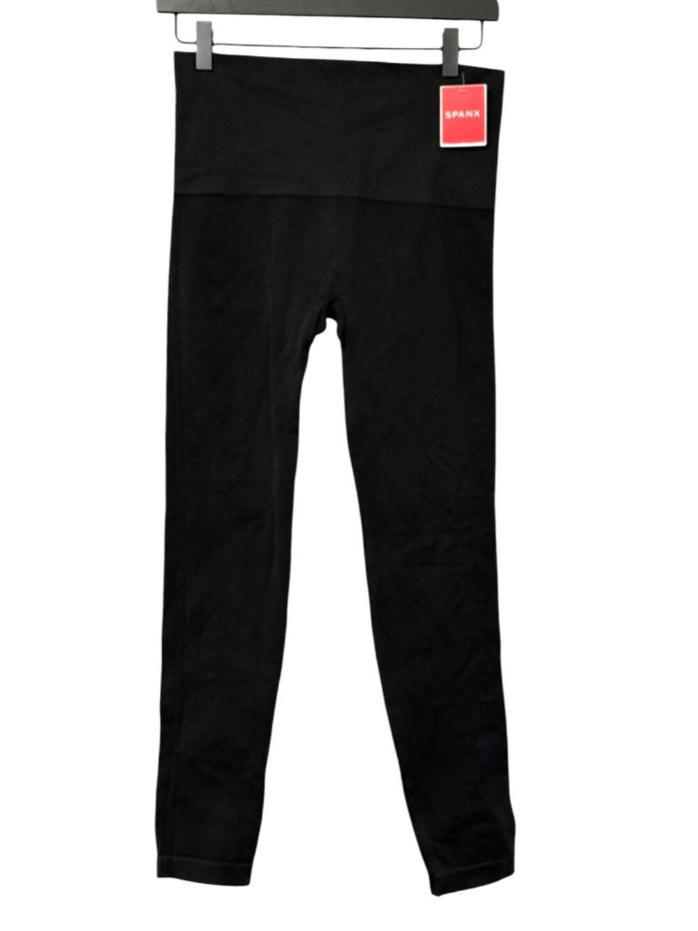 Spanx NWT Women's Look at Me Now Leggings Very Black FL3515 Shaping New Size XL